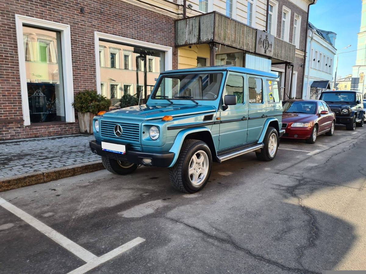 Купить Mercedes-Benz G-Класс II (W463) внедорожник 5 дв., 1994 года, цвет:  Синий, за 4599000 руб. в Санкт-Петербурге